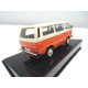VOLKSWAGEN VW T3 b bus model car orange-white in 1:43 IXO CLC501N.22 New
