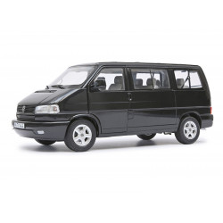 VOLKSWAGEN VW T4 b Bus Caravelle model car black Schuco 1:18 450041600 New