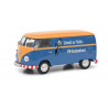 VOLKSWAGEN VW T1 b customer service model car 1:32 from Schuco blue 450785500