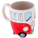 Camper cup for VW T1 New in red