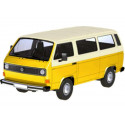 VOLKSWAGEN VW T3 Bus Modellauto von Motormax 1:24 gelb weiss 79376 NEU