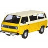 VOLKSWAGEN VW T3 Bus modelcar from Motormax 1:24 yellow white 79376
