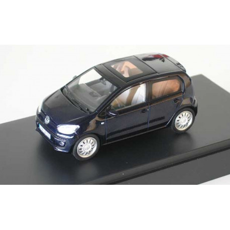 VOLKSWAGEN VW Up model car 1:43 from Schuco blue 4 doors 1S3099300H5X