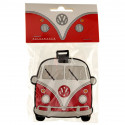 Volkswagen VW T1 Bulli Red PVC Luggage Tags Samba Multivan California