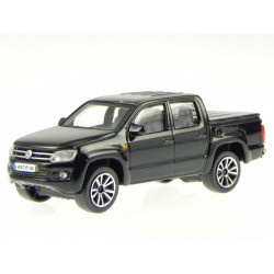 VOLKSWAGEN VW AMAROK model car black Burago in 1:43 New 30232