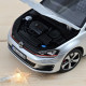 VOLKSWAGEN VW Golf 7 GTI from NOREV in 1:18 silver NEW 188551