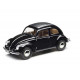 VOLKSWAGEN VW Beetle 1200 Brezel model car 1950 1:18 Welly black NEW 18040W