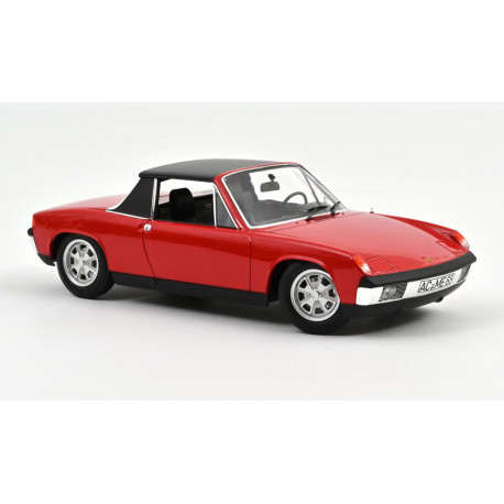 VOLKSWAGEN VW Porsche 914 1.7 Modellauto  NOREV 1:18  rot NEU 187690 nur 1000 St.