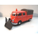 VOLKSWAGEN VW T1 model car snow plow Motormax 1:24 79593