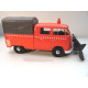 VOLKSWAGEN VW T1 model car snow plow Motormax 1:24 79593
