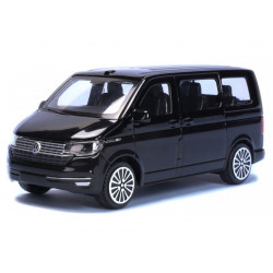 VOLKSWAGEN VW T6.1 bus model car black Bburago 1:43 new