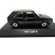 VOLKSWAGEN VW Golf 2 model car Maxichamps 1:43 black metallic 940054101 NEW