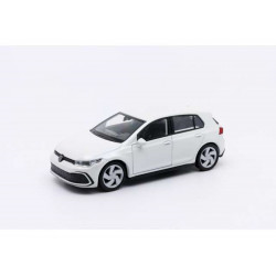 VOLKSWAGEN VW Golf 8 GTI model car white Welly 1:34 New VW49720W