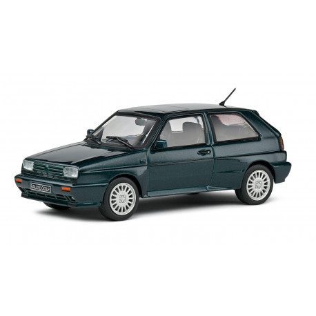 VOLKSWAGEN VW Golf 2 rally model car green from Solido in 1:43 new S4311304