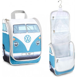 VOLKSWAGEN VW T1 BUS toiletry bag blue T1 T2 T3 T4 T5 T6
