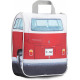 VOLKSWAGEN VW T1 BUS toiletry bag red T1 T2 T3 T4 T5 T6