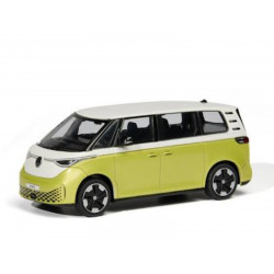VOLKSWAGEN VW ID.Buzz model car Iscale 1:43 white/yellow 1T3099300D1B