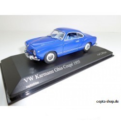 VW Karmann Ghia sapphire blue only 1344 pieces Type 14 1:43