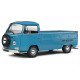 VOLKSWAGEN VW T2 Pick up model car blue 1:18 Solido S1809403