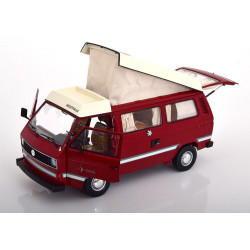 VOLKSWAGEN VW T3 a Bus Joker Westfalia model car Schuco 1:18 450038900 red