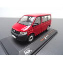 VOLKSWAGEN VW T5 Bus Transporter Multivan Modellauto rot 1:43 IXO NEU