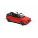 VOLKSWAGEN VW Golf 1 Cabrio Sportline model car Solido 1:43 red S4315801