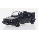 VOLKSWAGEN VW Golf 1 Cabrio Sportline model car Solido 1:43 black S4315802