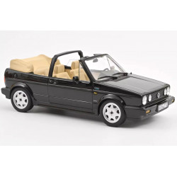 VOLKSWAGEN VW Golf 1 Convertible NOREV 1:18 black 188568 NEW