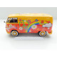 VOLKSWAGEN VW T1 Bus Flower Power Motormax 1:24 79563 NEW