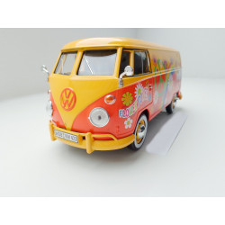VOLKSWAGEN VW T1 Bus Flower Power Motormax 1:24 79563 NEW