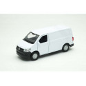 + VOLKSWAGEN VW T6 Bus Transporter model car white Welly 1:34 New