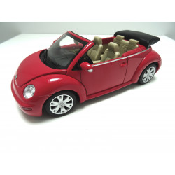VOLKSWAGEN VW New Beetle Cabrio Modellauto Gateway 1:18  NEU rot