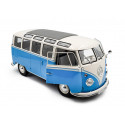 VOLKSWAGEN VW modelcar Samba 1:18 Solido new S1813401 blue