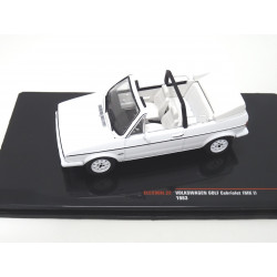 VOLKSWAGEN VW Golf 1 Cabrio Modellauto 1983 IXO 1:43 CLC590N.22 weiss