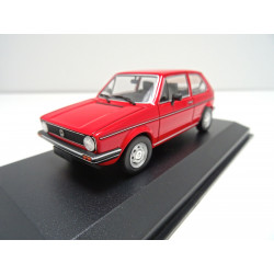 VOLKSWAGEN VW Golf 1 Modellauto Maxichamps in 1:43 gelb 940055160 NEU