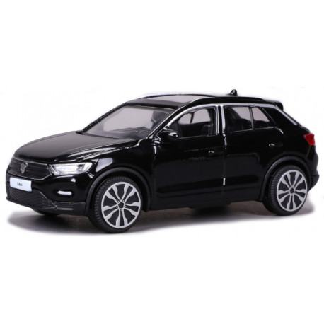 VOLKSWAGEN VW T6.1 Bus Modellauto schwarz Bburago 1:43 Neu