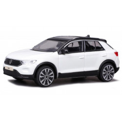 VOLKSWAGEN VW T-ROC Modellauto white black Bburago in 1:43 New 18-30455WT