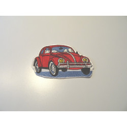 Red patch/sticker for VW Beetle