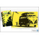 VOLKSWAGEN VW Dish Towel T1 yellow - THE ORIGINAL T1, T2, T3, T4, T5