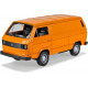 VOLKSWAGEN VW T3 Bus Modellauto orange Welly 1:34-39 Neu VW49720W