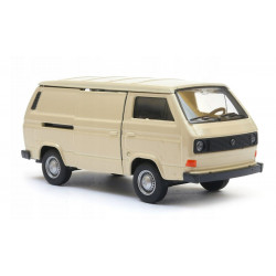 VOLKSWAGEN VW T3 Bus Modellauto weiss Welly 1:34-39 Neu VW49720W