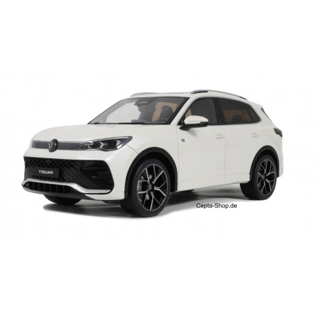 VOLKSWAGEN VW Tiguan R Modellauto 2024 OTTO weiss 1:18 NEU OT1219