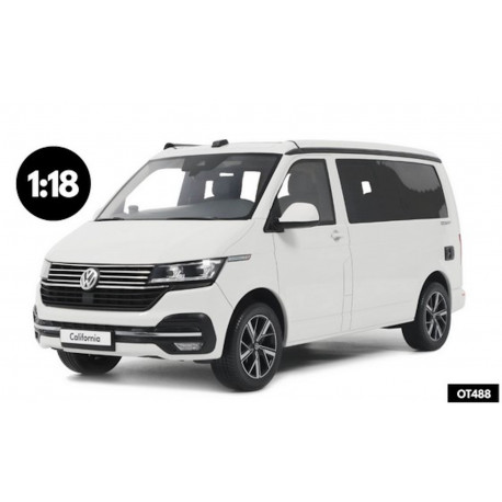 VOLKSWAGEN VW T6.1 California Ocean model car OTTO candy white 1:18 NEW OT488