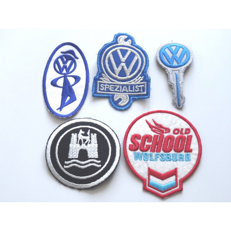 + Set of 5 Old School patches: key, horn, KD man, specialist