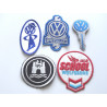 + Set of 5 Old School patches: key, horn, KD man, specialist