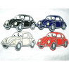 + Volkswagen VW Beetle Patch / Sticker / Patch – Front left  4-Piece Set