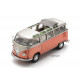 VOLKSWAGEN VW T1 b Bus Samba Modellauto orange-silber Schuco 1:18 450060500