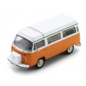 VOLKSWAGEN VW T2 b Bus Westfalia model car Schuco 1:43 orange  450720700