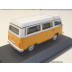 VOLKSWAGEN VW T2 b Bus Westfalia model car Schuco 1:43 orange  450720700