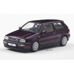 VOLKSWAGEN VW Golf 3 VR6 model car purple Solido 1:43 new S4316402